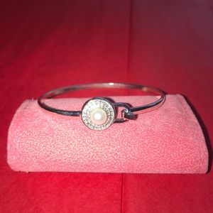 Pearl Bangle Bracelet